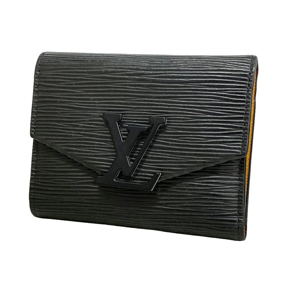 Louis Vuitton Tri-fold Wallet, Epi Leather, Portefeuille Victorine, M69218, N...